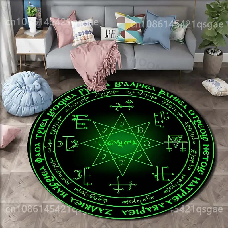 Multiplication Table Mat - Multiple sizes Magic circle with symbols