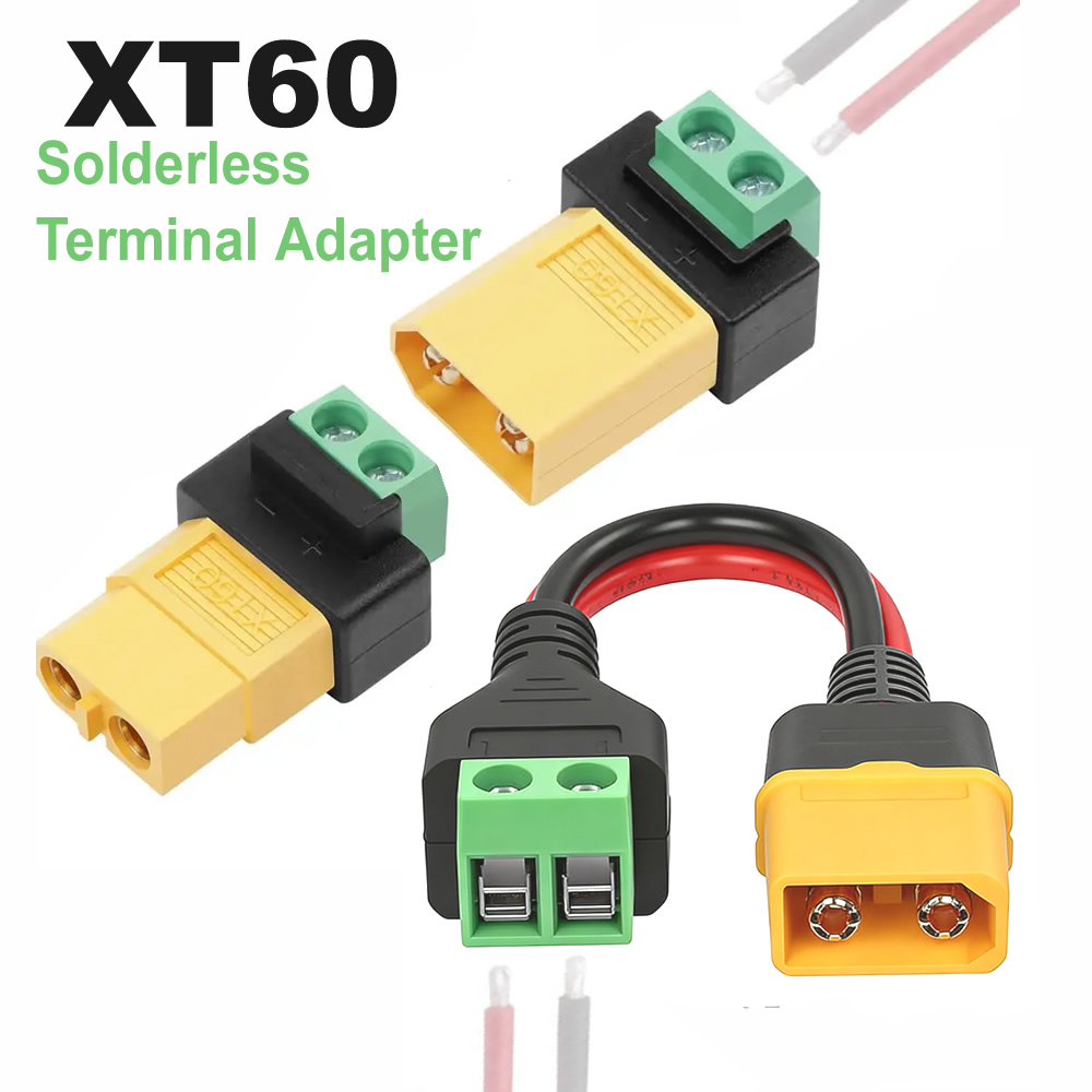 Solar System Model - Solderless 2 Pin to XT60 Male