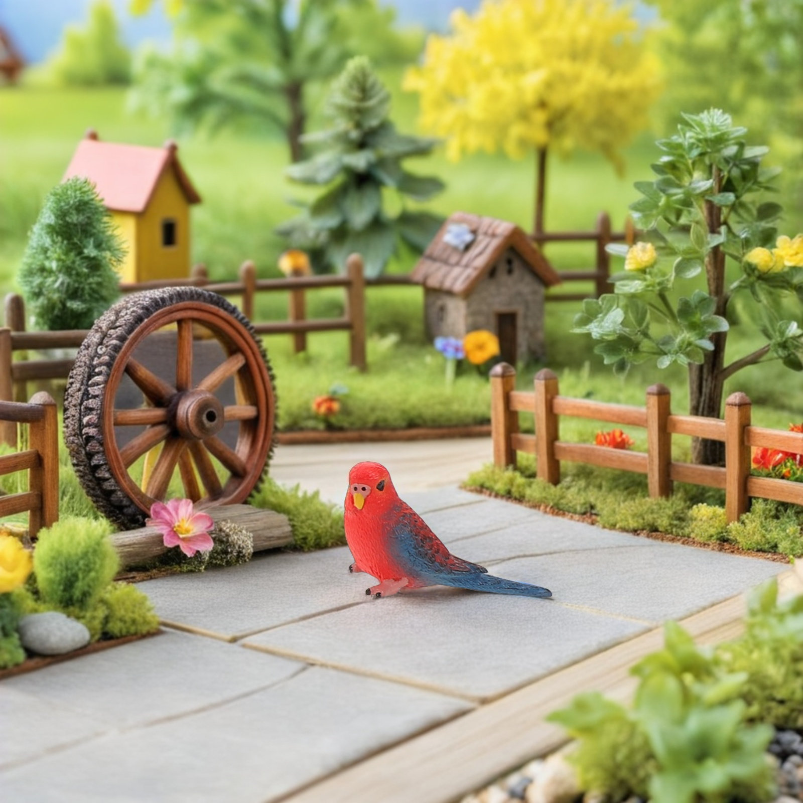 6Pcs Artificial Realistic Parr - огляд і ціна Kids Education Learning