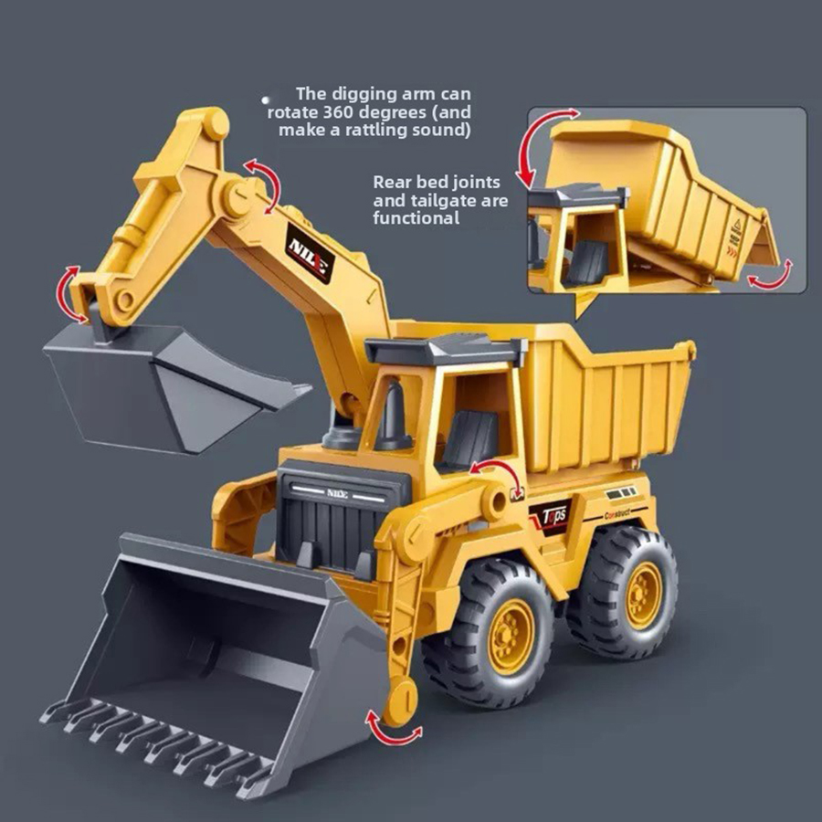 1pcs Excavator Truck Model Toy - огляд і ціна Kids Education Learning