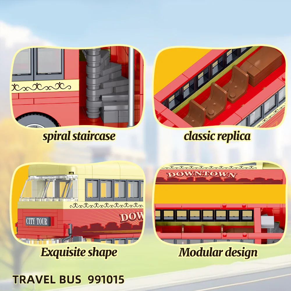 642 Pcs Germany Double-Decker  - огляд і ціна Kids Education In Germany