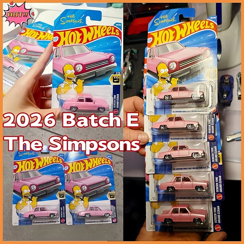 Genuine Hot Wheels 2026 E 1/64 - огляд і ціна Hot Wheels Car Mainline