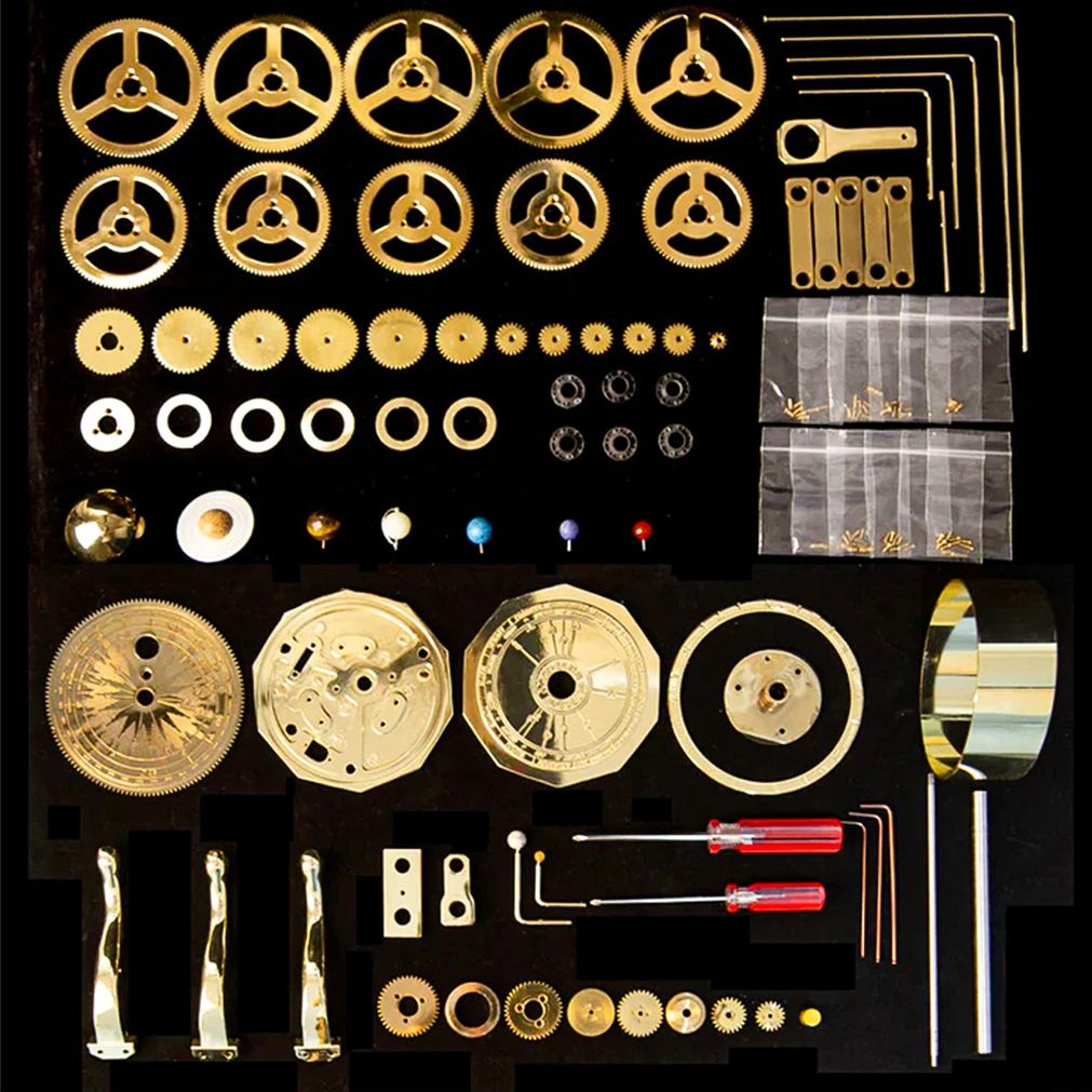 200Pcs DIY 3D Metal Orrery Sol - огляд і ціна Solar System Model