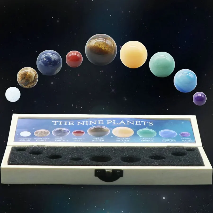 9 Planets Solar System Crystal - огляд і ціна Solar System Model