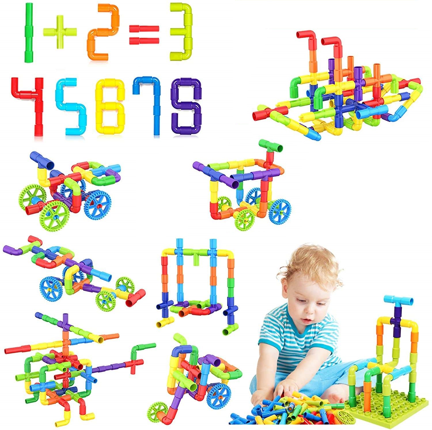 DIY Water Building Blocks Toy  - огляд і ціна Kids Education Youtube
