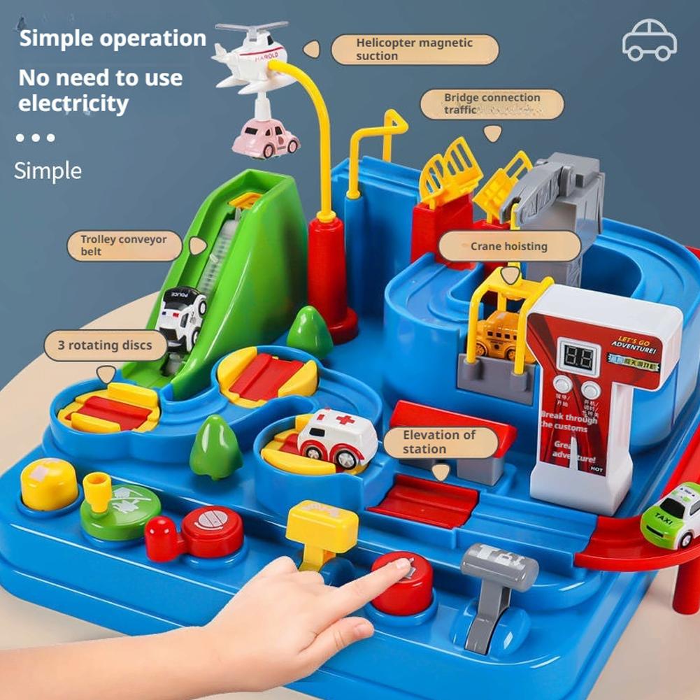 Racing Rail Car Model Train Tr - огляд і ціна Kids Education Learning