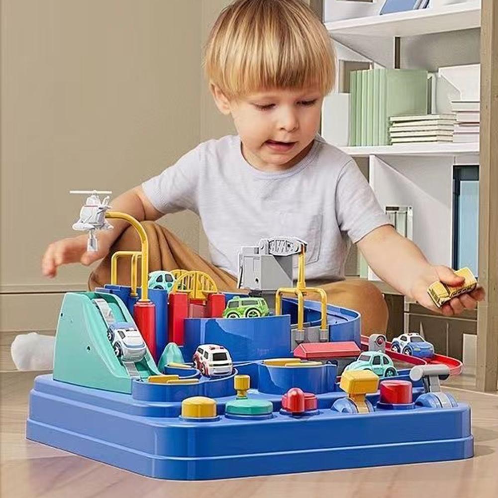 Racing Rail Car Model Train Tr - огляд і ціна Kids Education Learning