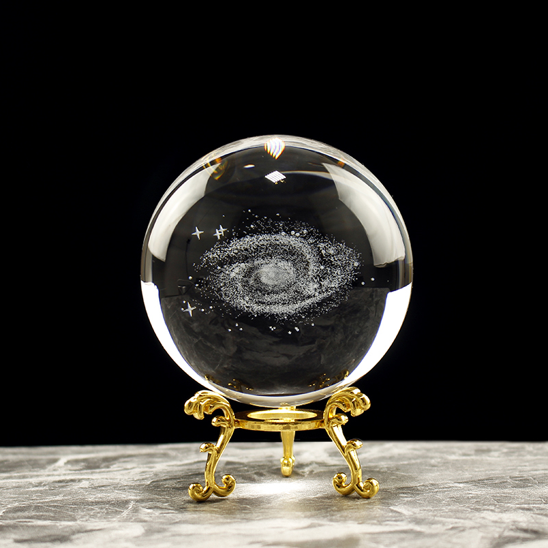 80mm Milky Way Galaxy Crystal  - огляд і ціна Solar System Model