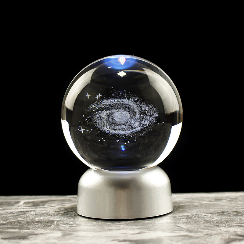 80mm Milky Way Galaxy Crystal  - огляд і ціна Solar System Model