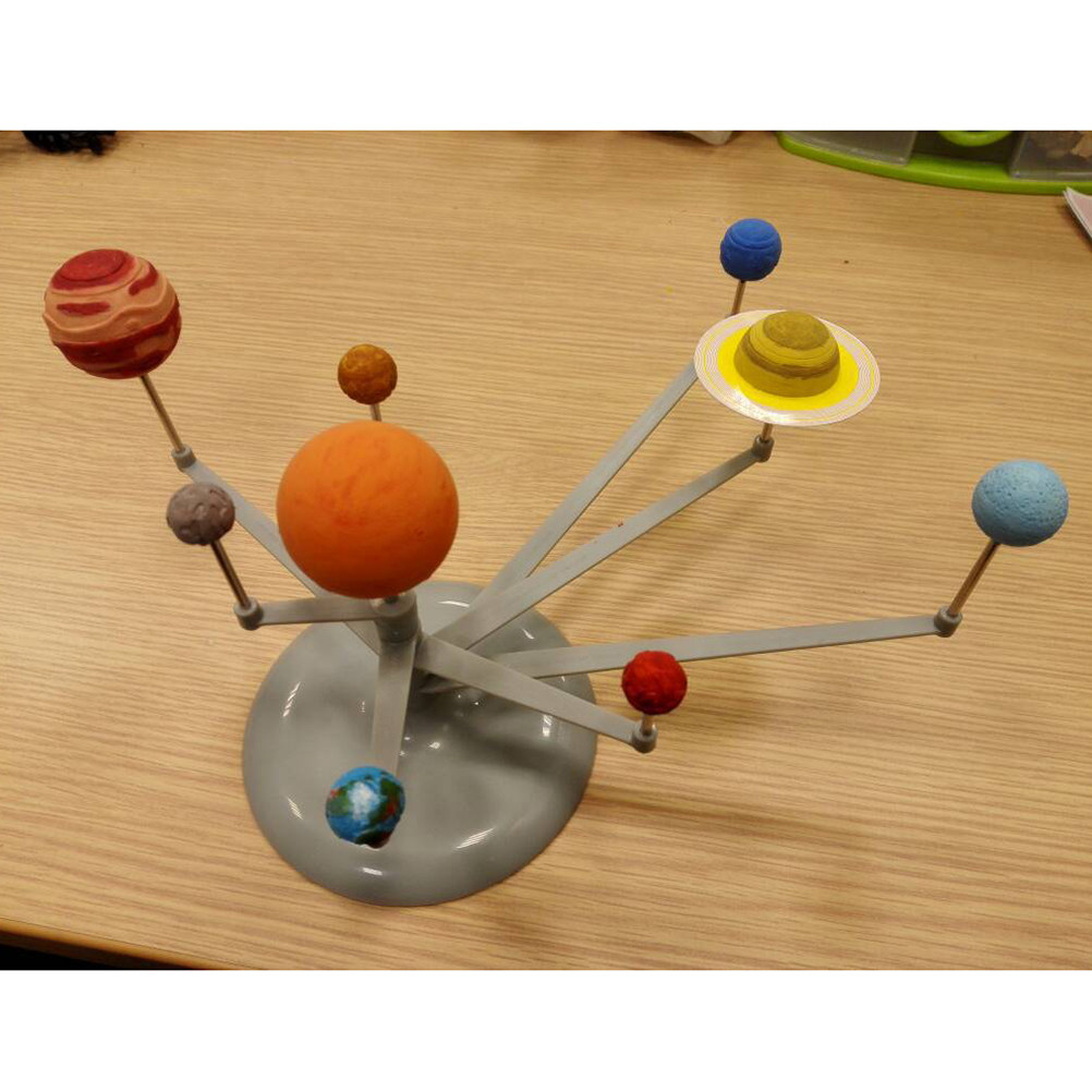 9 Planets Solar System DIY Edu - огляд і ціна Solar System Model