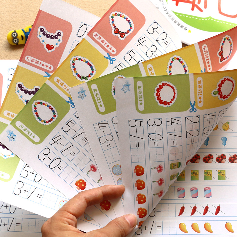 35 Pages Kids Learning Math Ea - огляд і ціна Kids Education Questions