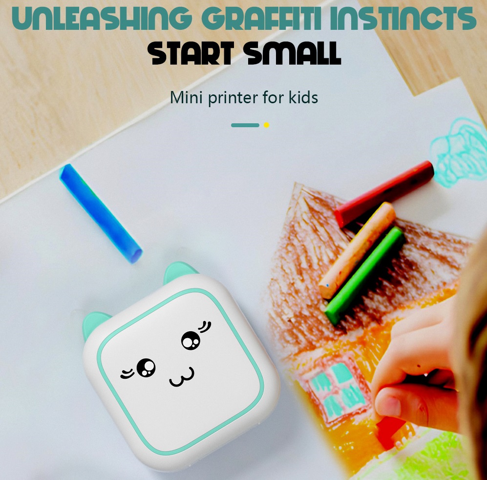 Portable Mini Cartoon Thermal  - огляд і ціна Kids Education Questions