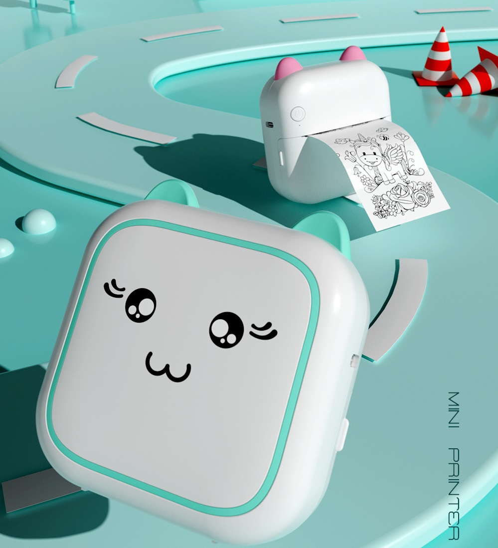 Portable Mini Cartoon Thermal  - огляд і ціна Kids Education Questions