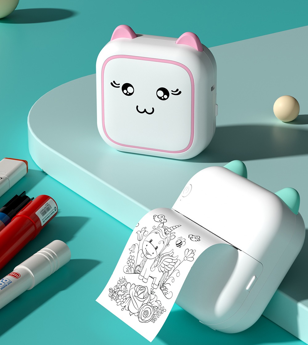 Portable Mini Cartoon Thermal  - огляд і ціна Kids Education Questions