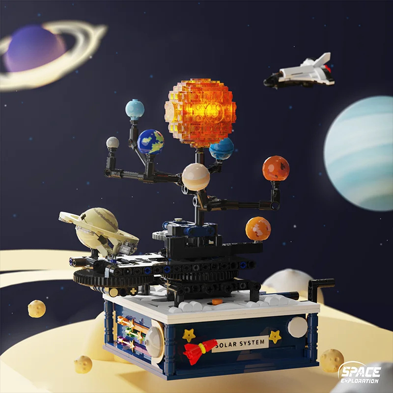 FUNXINEE  Technical Space Expl - огляд і ціна Solar System Model