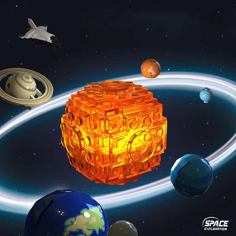 FUNXINEE  Technical Space Expl - огляд і ціна Solar System Model