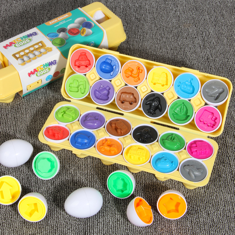 Eggs Screws 3D Puzzle Montesso - огляд і ціна Montessori Shelf Toy