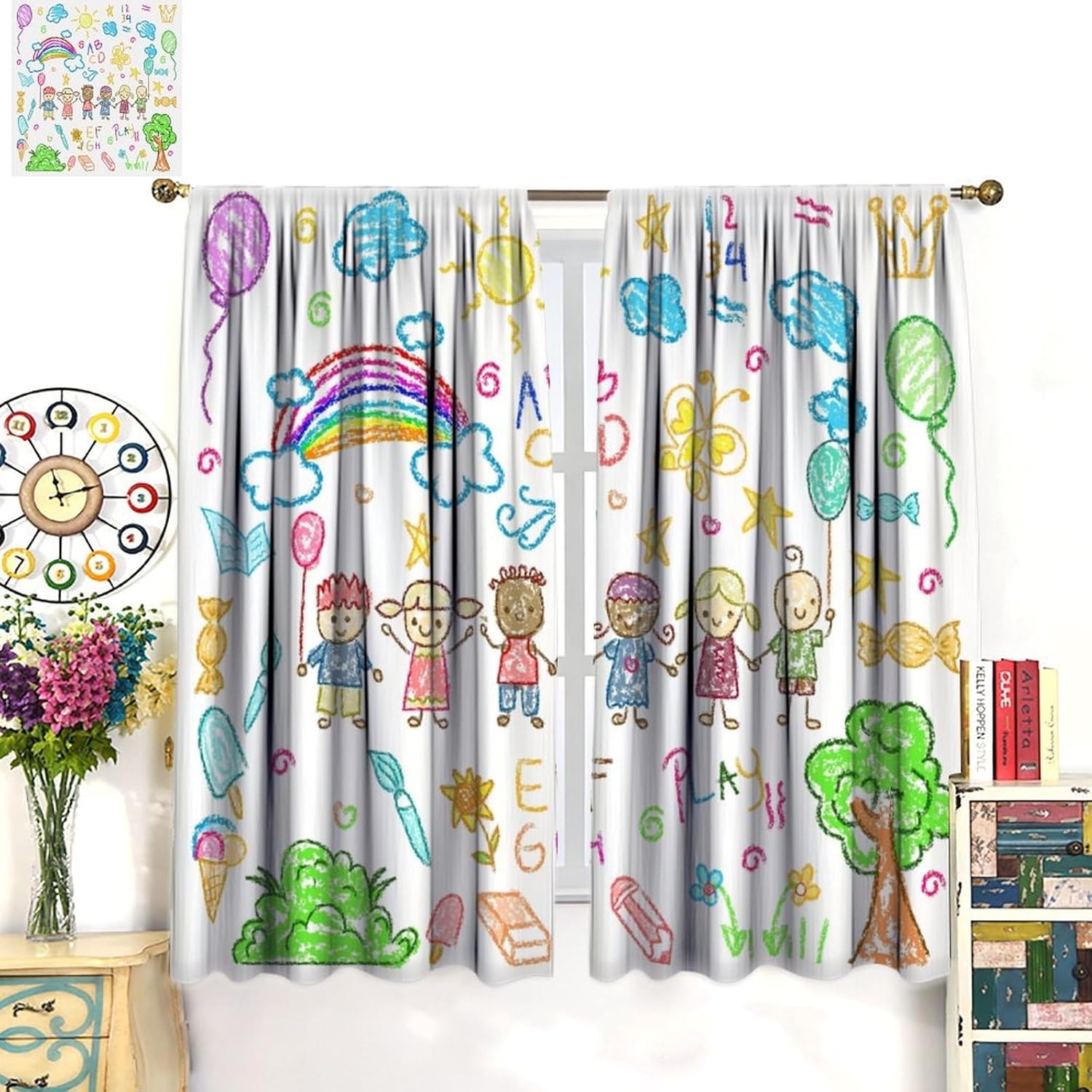 Educational Kids Study Curtain - огляд і ціна Kids Education Youtube