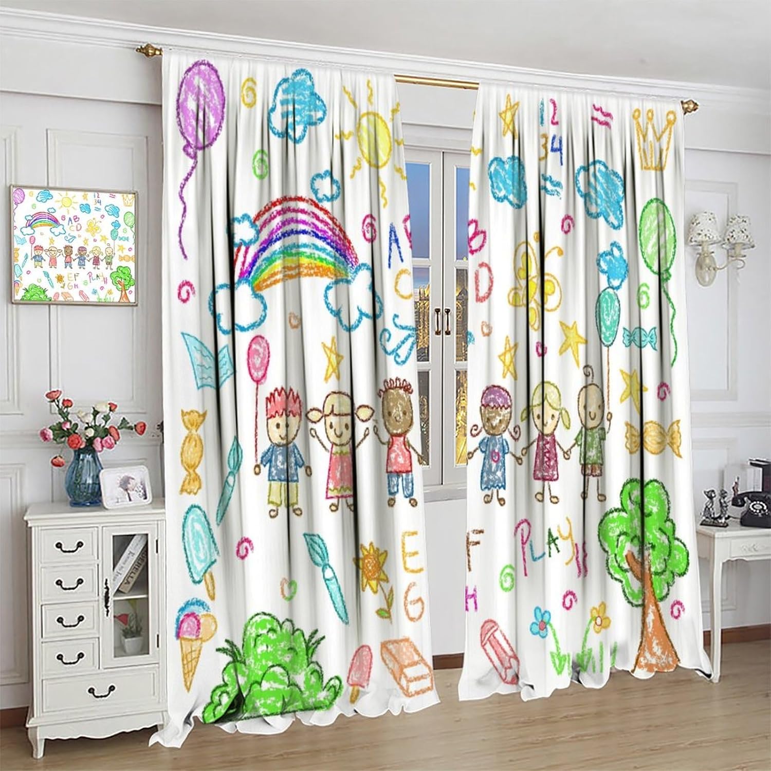 Educational Kids Study Curtain - огляд і ціна Kids Education Youtube